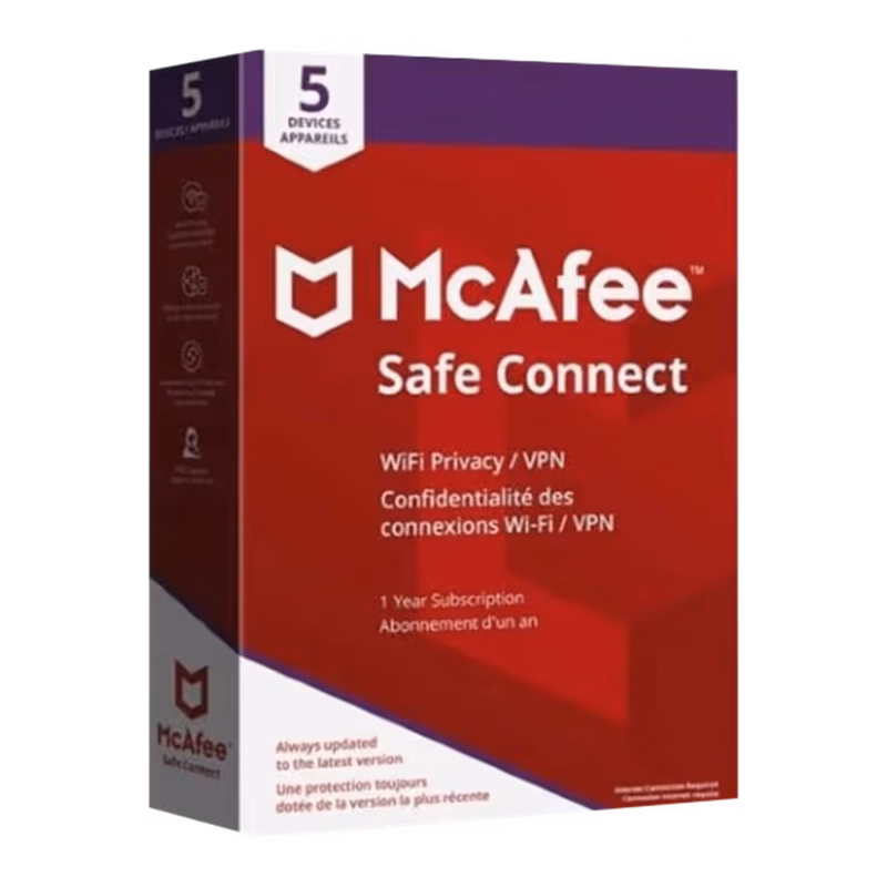 McAfee Safe Connect VPN cover