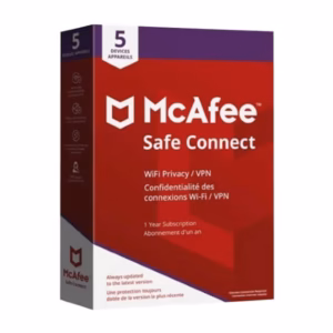 McAfee safeconnect VPN cover image
